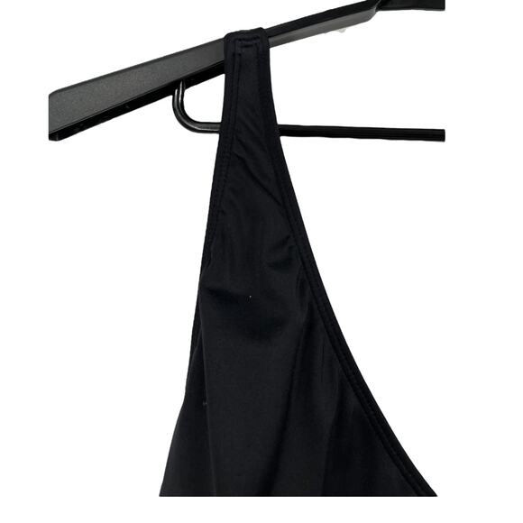 Good American bathing suit Shine Cinch plunging cheeky one piece size 6 (3X) - Picture 2 of 6